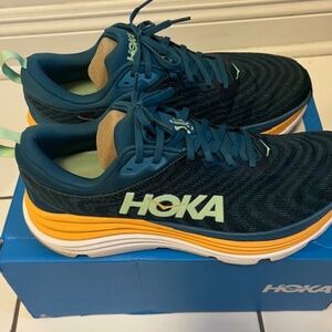 Hoka Gaviota 5 Men's - Deep Lagoon - Sherbet Deep Lagoon - Sherbet / D / 12.5